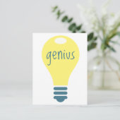 Genius Briefkaart (Staand voorkant)