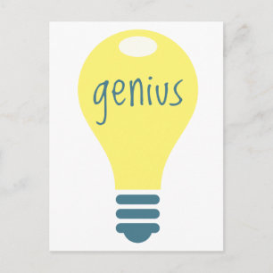 Genius Briefkaart