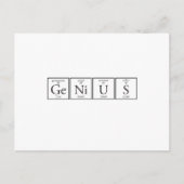 Genius Briefkaart (Voorkant)