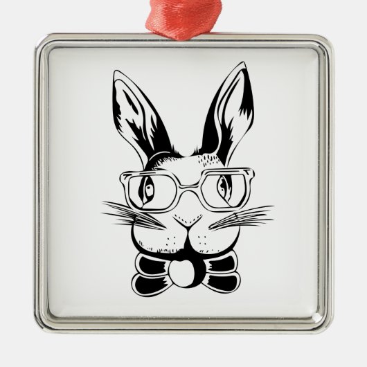 Genius Bun Metalen Ornament (Voorkant)