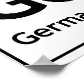 GeNiUS Chemistry Periodic Table WordElements Poster (Hoek)