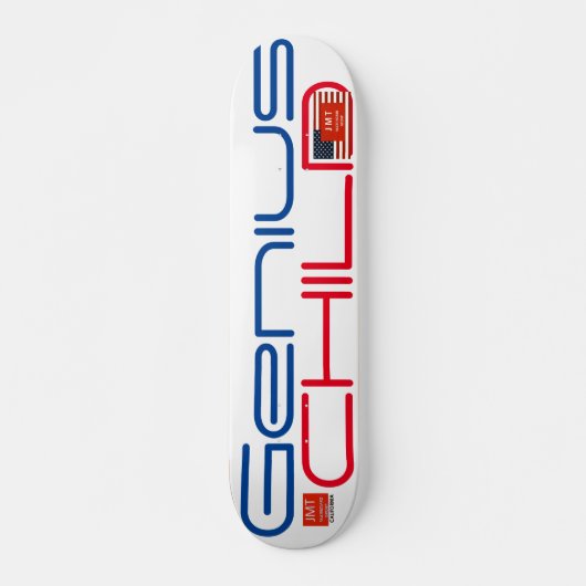 GENIUS CHILD JMT 7 3/4-inch skateboard Deck (Voorkant)