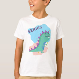 GENIUS dinosaurus T-shirt