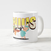 "Genius" Duck Dodgers & Eager, Young Space Cadet Grote Koffiekop (Voorkant rechts)