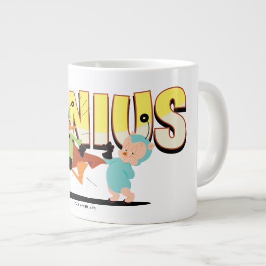 "Genius" Duck Dodgers & Eager, Young Space Cadet Grote Koffiekop (Voorkant rechts)