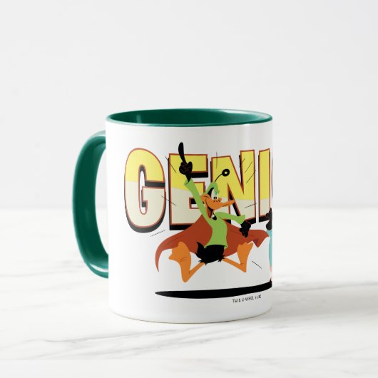 "Genius" Duck Dodgers & Eager, Young Space Cadet Mok (Voorkant links)