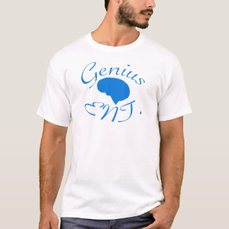 Genius Entertainment Blue logo T-shirt