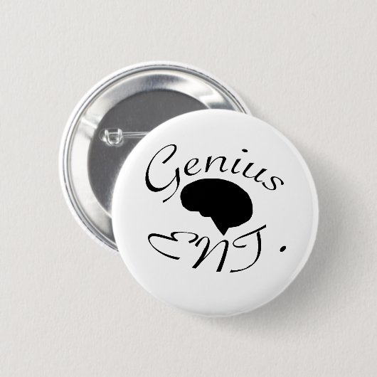 Genius Entertainment Button (Voorkant /achterkant)