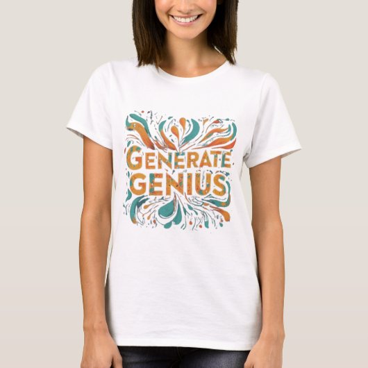 Genius genereren t-shirt (Voorkant)