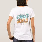 Genius genereren t-shirt (Achterkant)