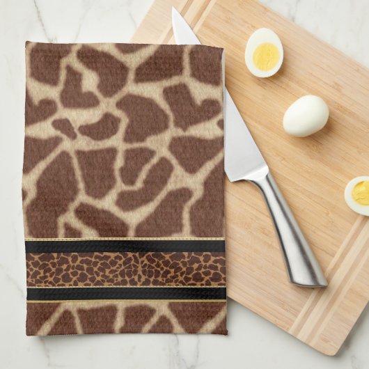 Genius Giraffe Collectie Towelen Theedoek (Quarter Fold)