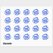Genius Inside Ronde Sticker (Vel)