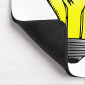 "Genius is 1% inspiratie, 99% uitholling" Citaat Muismat (Hoek)