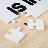 Genius is in mijn genen DNA Replication Humor Legpuzzel (Zijkant)