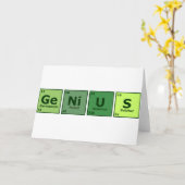 Genius Kaart (Gele Bloem)