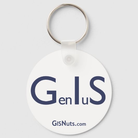 GenIuS Keyhain Sleutelhanger (Voorkant)