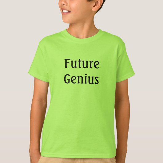 Genius Kinder Basic T-Shirt (Voorkant)