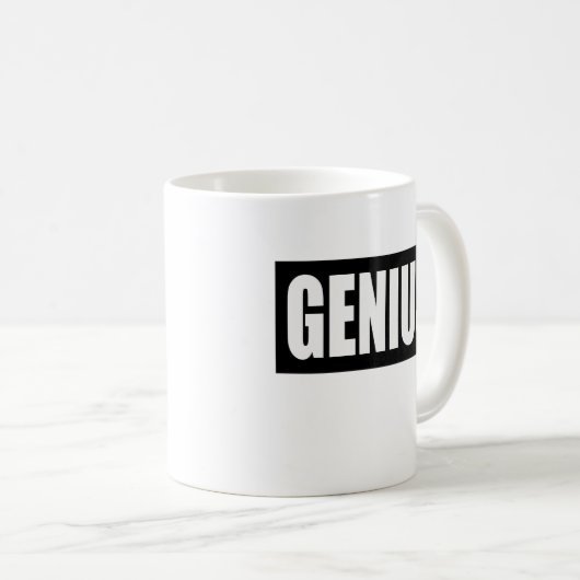 Genius Koffiemok (Voorkant rechts)