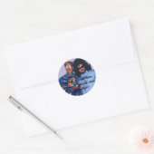 Genius krankzinnigheid Sticker (klein) (Envelop)