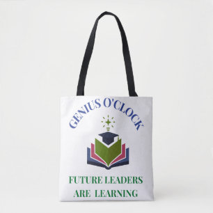 Genius O'Clock – Toekomstige Leiders Leren Tote Bag