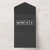 Genius - Periodic Table All In One Uitnodiging (Binnen)