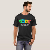 Genius Periodic Table Chemie T-shirt (Voorkant volledig)