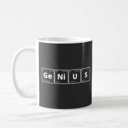 Genius - Periodic Table Koffiemok (Links)