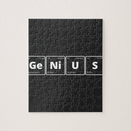 Genius - Periodic Table Legpuzzel (Verticaal)