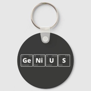 Genius - Periodic Table Sleutelhanger