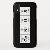 GeNiUS Periodiek Systeem Case-Mate iPhone Case (Achterkant)