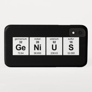 GeNiUS Periodiek Systeem Case-Mate iPhone Case