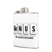 GENiUS Periodiek Systeem - Funny Science Design Heupfles (Links)