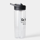 GENiUS Periodiek Systeem - Funny Science Design Waterfles (Rechts)