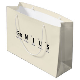 'Genius' Periodiek Systeem - Warm Ivoor - Academis Groot Cadeauzakje