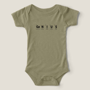 'Genius' Periodiek Systeem Wetenschap Humor Educat