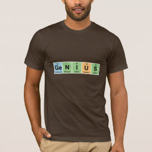Genius - Periodieke Lijst van Elementen Producten T-shirt