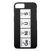 GeNiUS Periodieke Tabel Case-Mate iPhone Case (Achterkant)