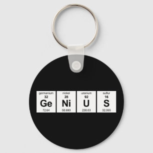 GeNiUS Periodieke Tabel Sleutelhanger