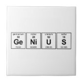 GeNiUS Periodieke Tabel Tegeltje (Voorkant)