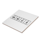 GeNiUS Periodieke Tabel Tegeltje (Zijkant)