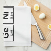 GeNiUS Periodieke Tabel Theedoek (Quarter Fold)