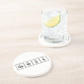 GeNiUS Periodieke Tabel Zandsteen Onderzetter (Zijkant)