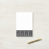 GeNiUS Periodieke Tabelelementen Post-it noten Post-it® Notes (Op bureau)