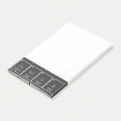 GeNiUS Periodieke Tabelelementen Post-it noten Post-it® Notes (Schuin)