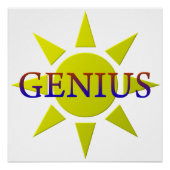 Genius Poster (Voorkant)