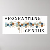 Genius programmeren poster (Voorkant)