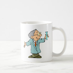 Genius Scientist Experiment Succes Koffiemok