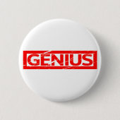 Genius Stamp Ronde Button 5,7 Cm (Voorkant)