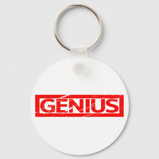 Genius Stamp Sleutelhanger (Voorkant)
