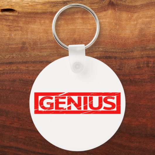 Genius Stamp Sleutelhanger (Achterkant)